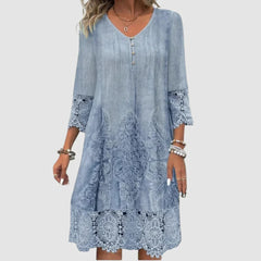 Jacquelin™ Exquisite Lace Dress