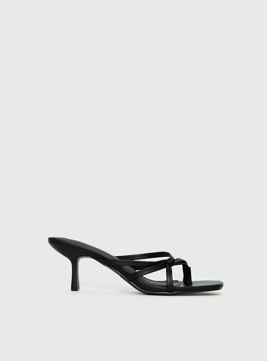 Goalie Heels Black