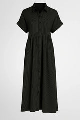 Ladies' Elegant Midi Dress With Pockets