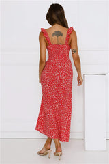 Here To Slay Maxi Dress Red